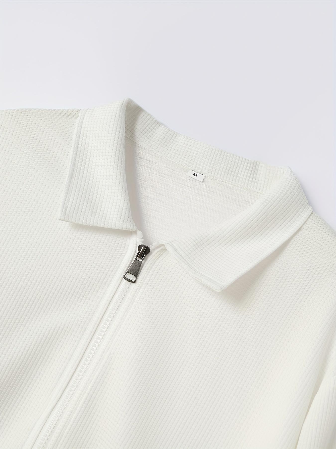 New long sleeved lapel zipper jacket and casual pants set, suitable for winter and autumn