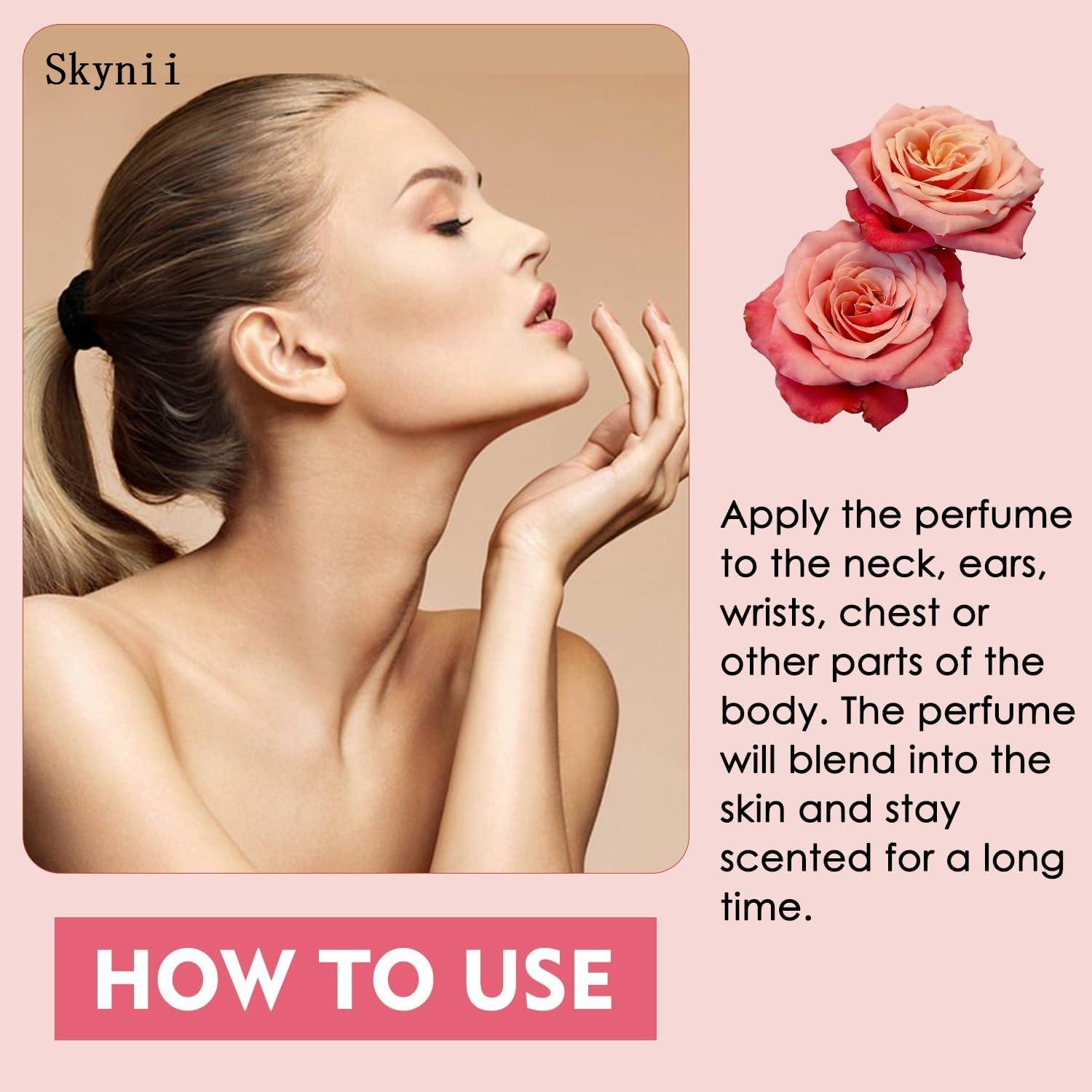 Skynii Pheromones Perfumes For Women Pheromone Perfume, Venom Flavor, Long Lasting Roll-On Perfume for Women