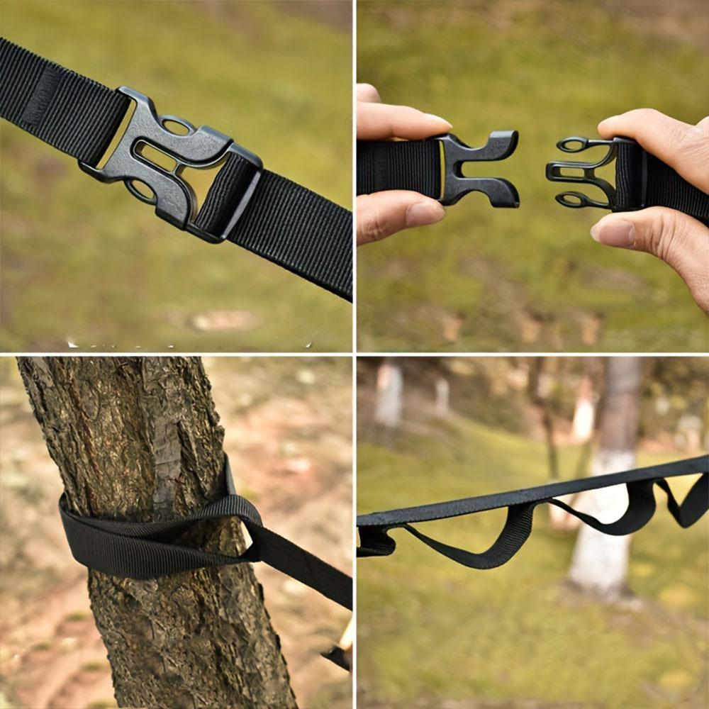 Outdoor Portable Tent Storage Hanging Rope, Camping Hanging Rope with Buckles, Tent Storage Hanging Rope Set, Camping & Hiking Equipment, Camping Supplies, Camping Accessory, Camping Gear