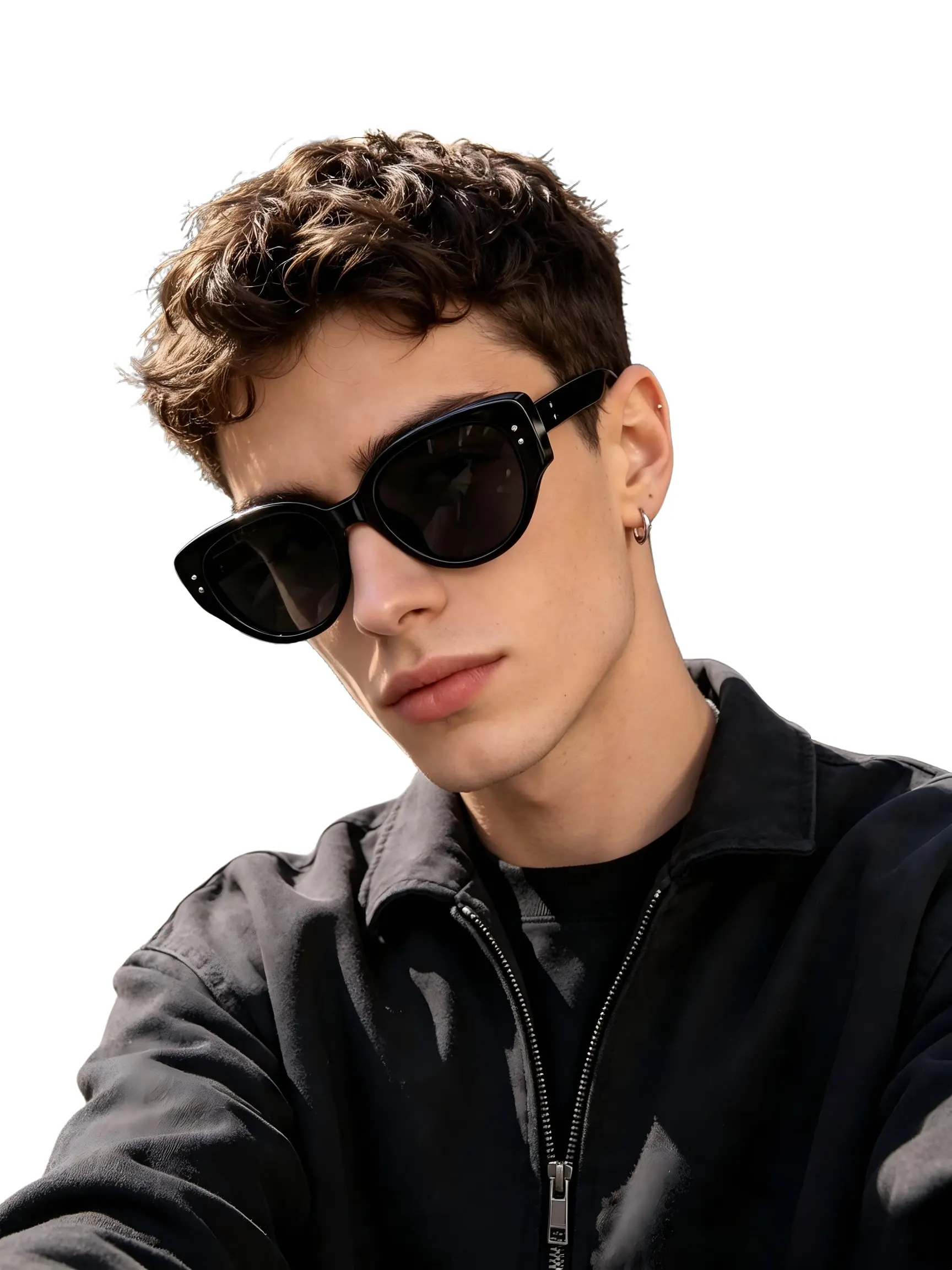 Vintage Fashion Cat Eye Glasses, Unisex Small Frame Oval Shape, Street Style Sexy Look, New 2026 Model, Luxe Brand