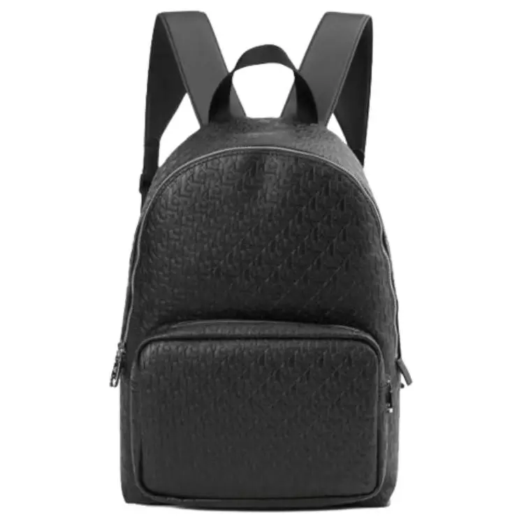 Calvin Klein CK Textured Business Backpack for Men in Black