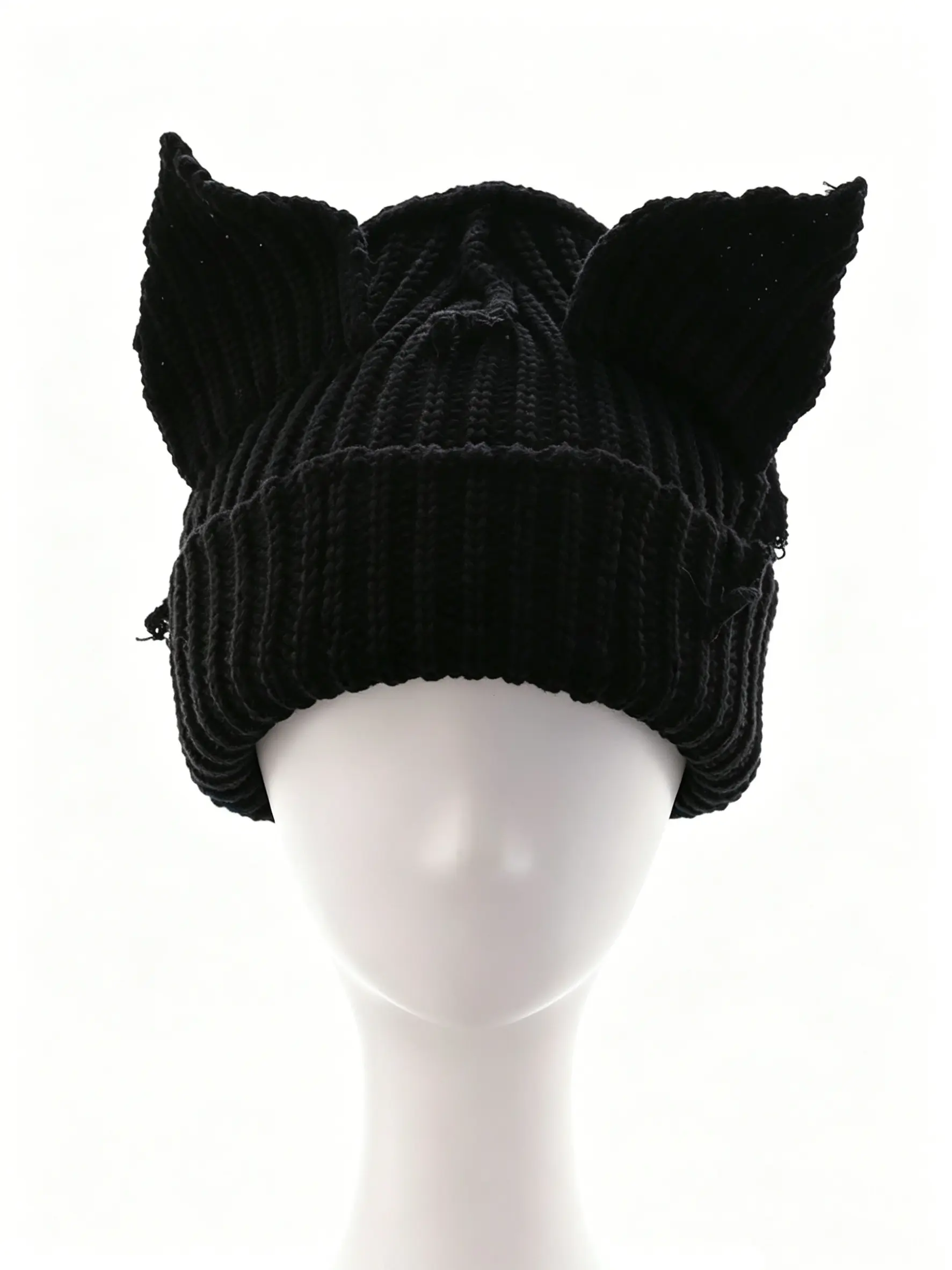 Autumn Winter New Cat Ear Hat, Casual Hat, Fashionable Hats, Fashionable Unisex Cute Cat Ears Design, Trendy Warm Headwear for Men & Women