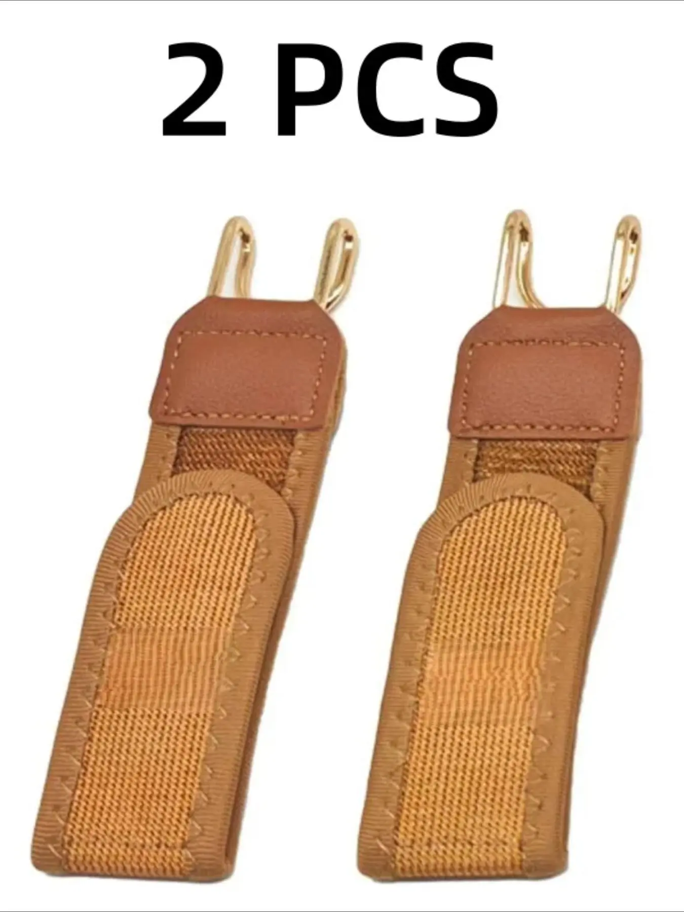 2Pcs Adjustable Belts Convenient Belt Hook Elastic Velcro Waist Buckle Waist Belt for Men‘s Gift Casual Style Belts Casual Belt with Buckle