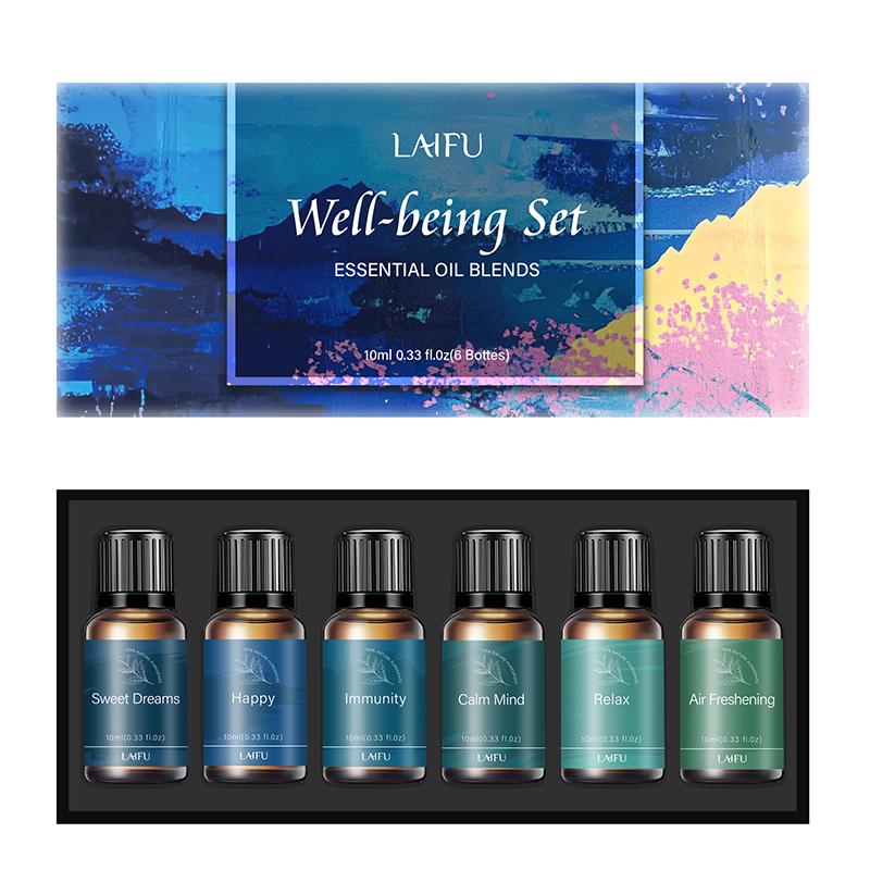 Customized water-soluble aromatherapy essential oil set for humidifiers, diffusers, candle making, soap scents, perfect for home, hotel, restaurant