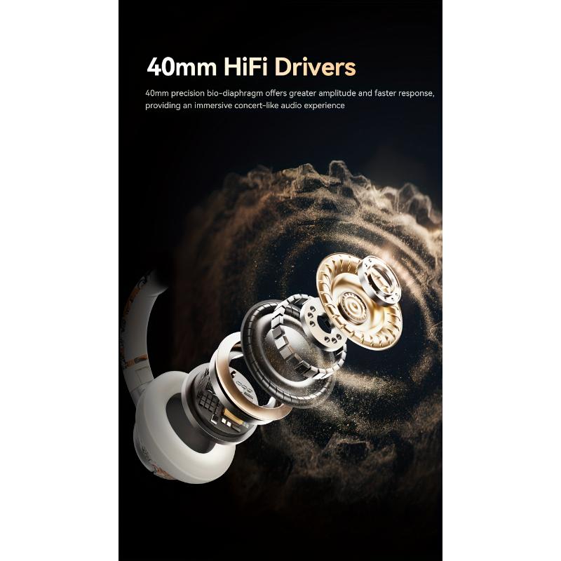 Wireless Gaming Headsets, 5.3 Generation, Wireless 360° Stereo, Light Folding Design, Noise-cancelling Microphone, Type-C Charging & USB-C Interface, Clear Call Music, Sports Music Compatible, Wireless Gaming Headset Wireless Gaming Headsets, 5.3 Generation, Wireless 360° Stereo, Light Folding Design, Noise-cancelling Microphone, Type-C Charging & USB-C Interface, Clear Call Music, Sports Music Compatible, Wireless Gaming Headset