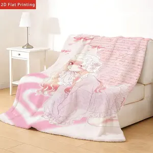 Flannel Blanket - Lightweight and warm, perfect for sofa beds. The soft bedspread features Kitagawa and Marin patterns. - Comfortable blanket for home and travel, a Christmas and birthday gift. Available in multiple colors, suitable for Women's Day and Ea