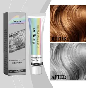 Grey Hair Color Cream - Moisturizing & Temporary Styling Wax for Professional Haircare, for Men & Women
