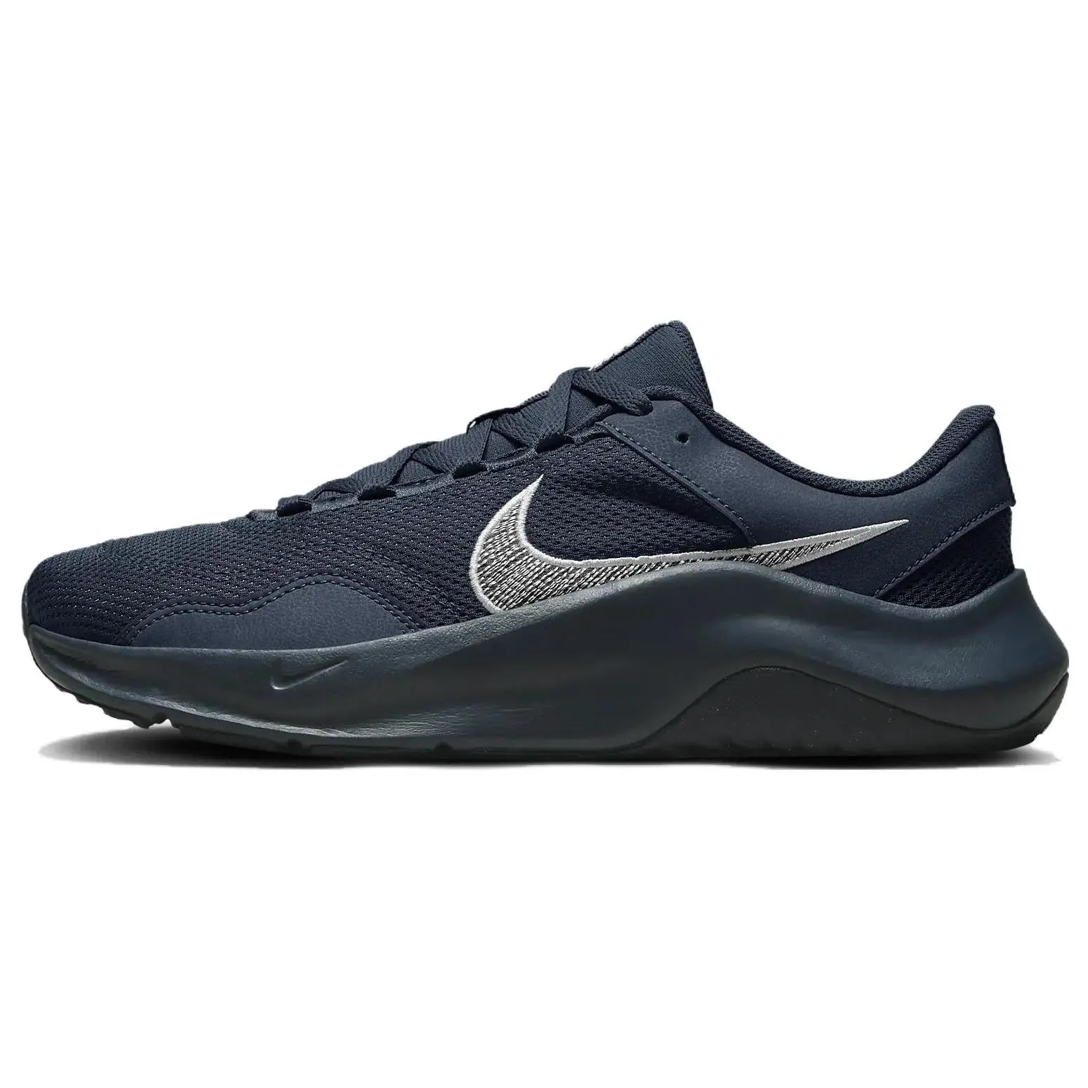 Nike Legend Essential 3 Men's Running Shoes – Comfortable, Breathable Mesh with Cushioned Support Verifiable, with credentials and supporting global authentication