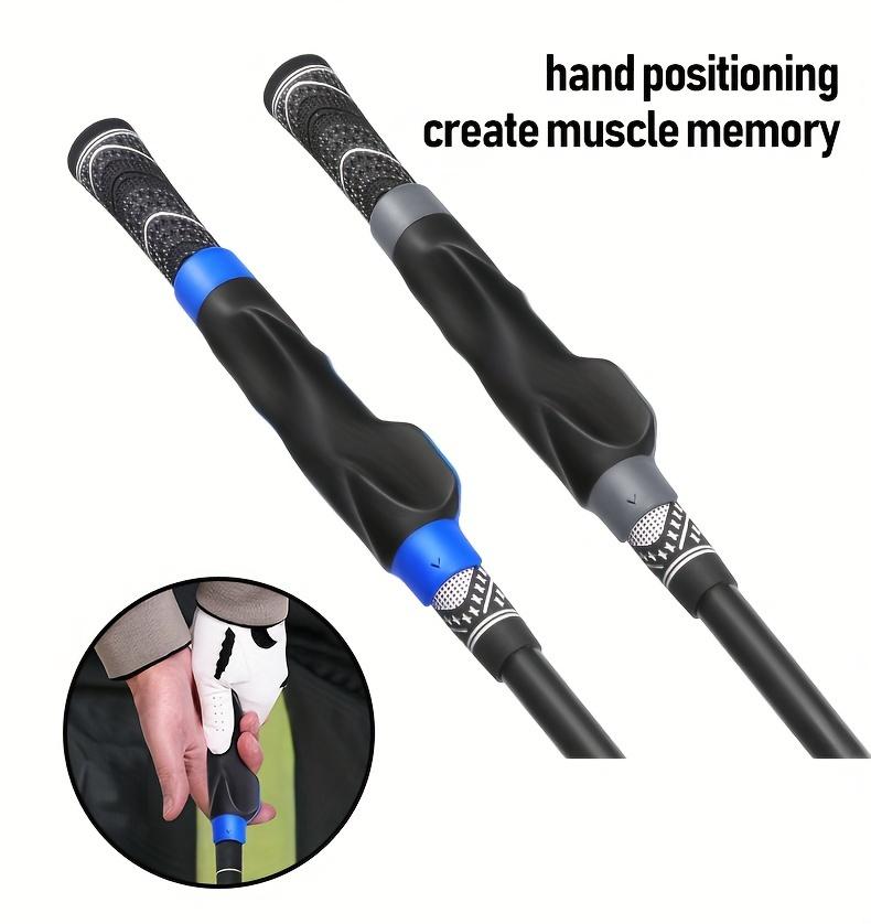 Golf Grip Trainer Attachment - Perfects Your Swing with Consistent Hand Placement, Adjustable Trainer for Customized Fit - Ideal for Golfers of All Skill Levels, Improves Overall Game Performance