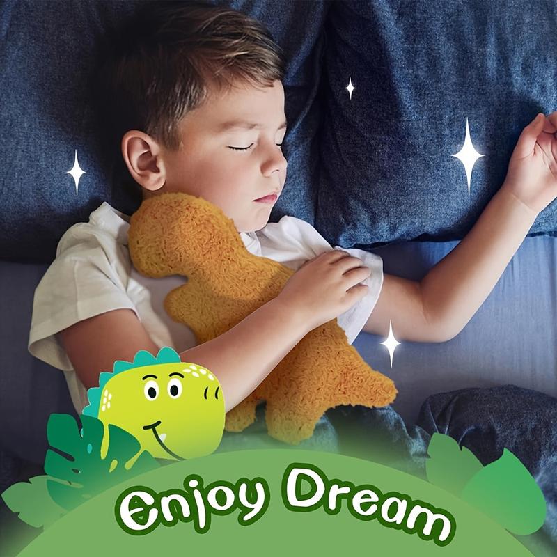 Dinosaur Design Plush Toy Set, 1 Count Stegosaurus Stuffed Toy with 3 Counts Small Dinosaur, Soft Cute Plushies for Teens Pets Adults, Fluffy Stuffed Cushion, Gift for Her, Men's Gift