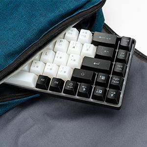 Mini RGB 60% Gaming Keyboard, 68 Keys Small Compact USB Wired Rainbow Light Up Backlit Gaming Keyboard for Xbox PS4 PS5 PC Laptop Gamer(White-Black)