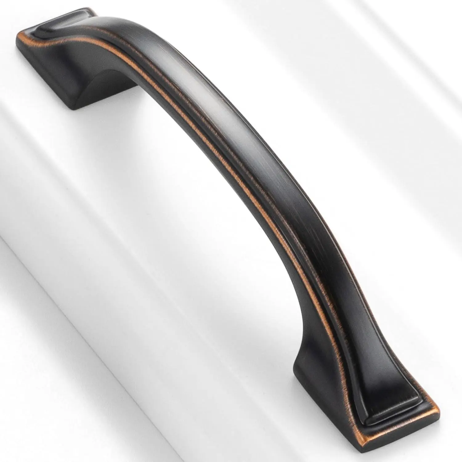 10 Pack 3 Inch Oil Rubbed Bronze Cabinet Pulls 8222, Brushed Bronze Hardware for Kitchen Cabinets, Drawers, Dresser, Bathroom Vanity & Cupboard