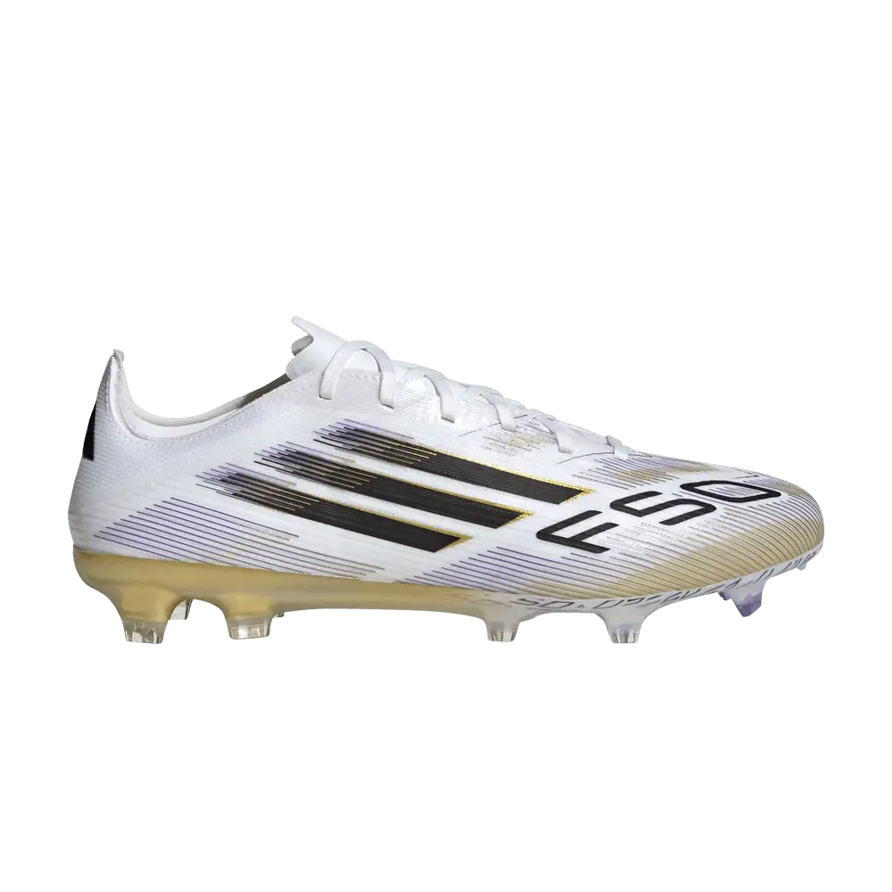 adidas Adizero F50 Pro FG 'Road to Glory Pack' (Unisex) Cloud White/Core Black/Gold Metallic football boots JH7686