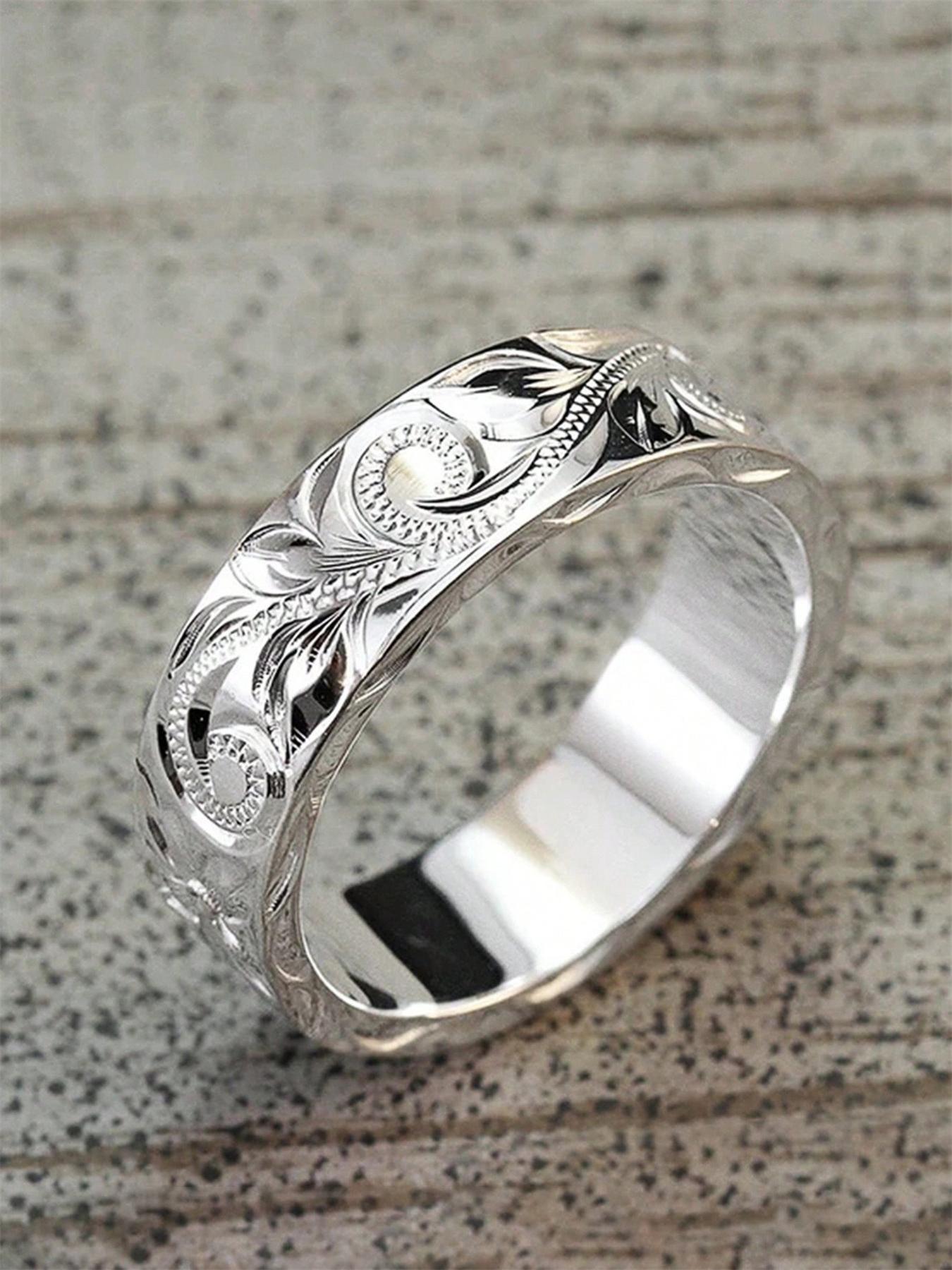 Vintage Rhinestone Decorated Ring, Elegant Engagement Ring for Women, Fashion Jewelry Accessories for Party, Daily Clothing Decor, Exquisite Jewelry for Birthday Gift