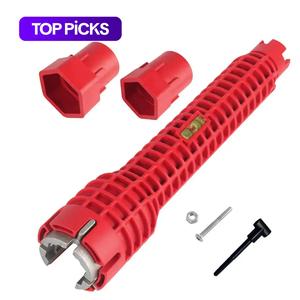 faucet wrench, sink faucet installer tool, multifunctional wrench set, basin wrench for small space toilet kitchen bathroom, men gifts, heavy duty, hardware, ratchet, hand tools, handle, industrial