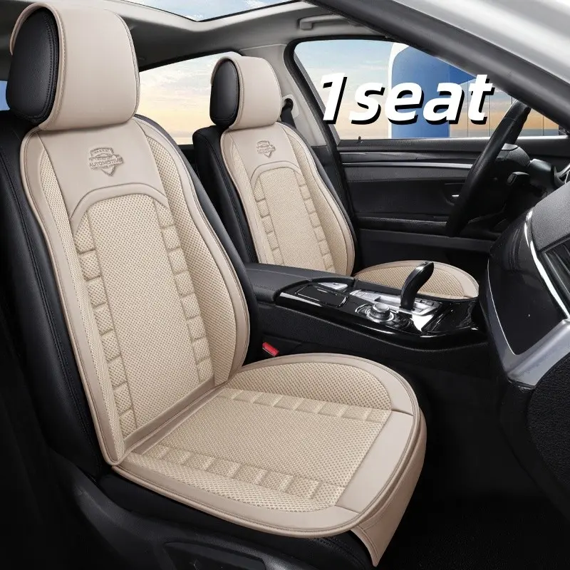 Universal Car Seat Cover, Front Single Seat, All-Season, Comfortable and Breathable, Fits Most Cars and Suvs, Car Interior Accessory, Automotive Seat Covers, Car Seat Covers Front Seats