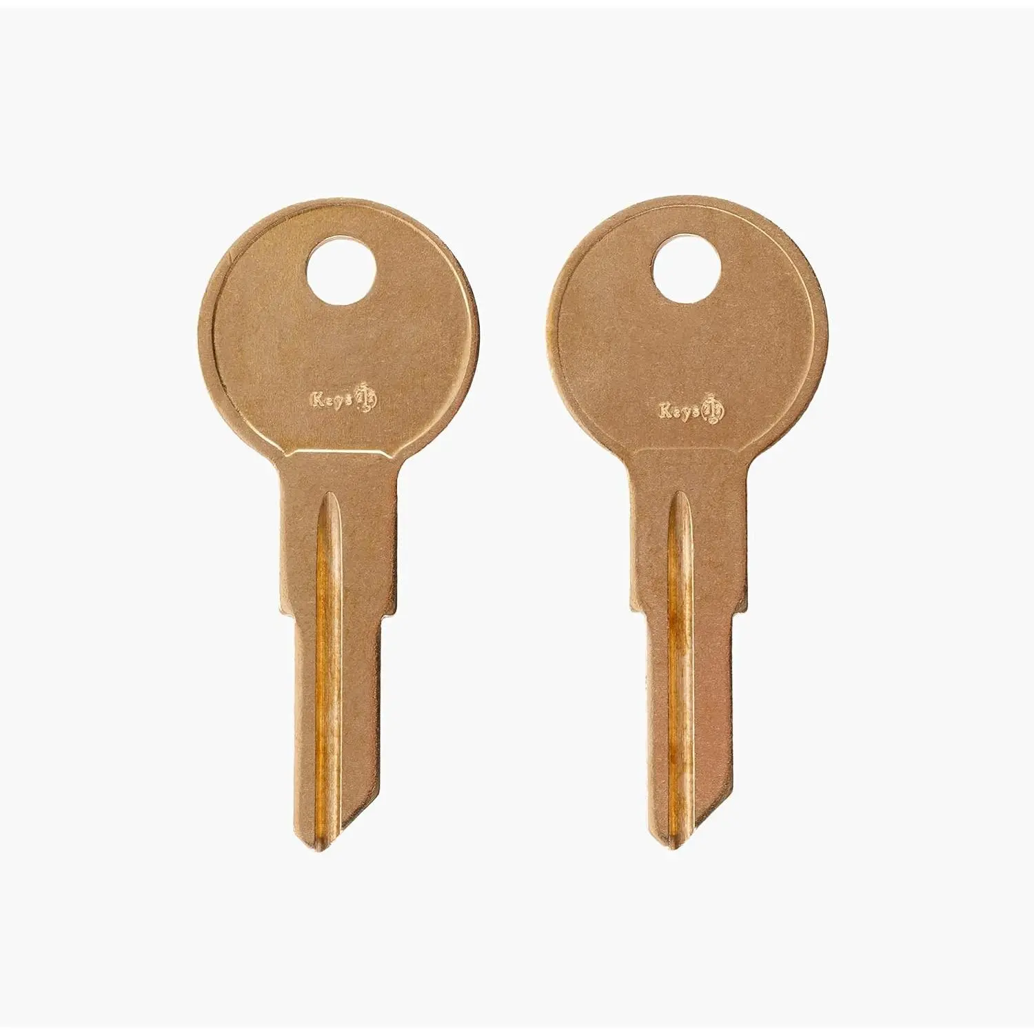 Pair of 2 Replacement Keys for Locks Cut to Code