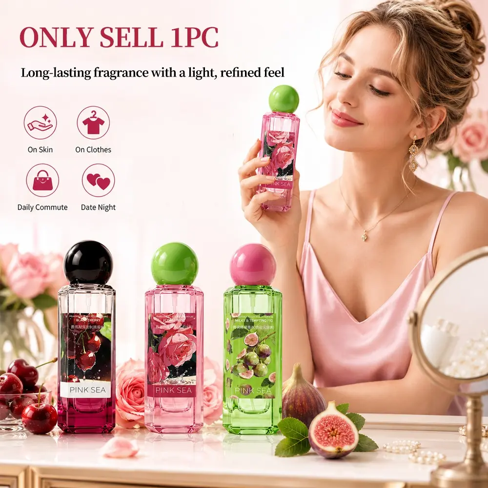 1count 30ML Sea Fragrance Perfume, Bottle Perfume, Long-Lasting, Women's Elegant Light Scent, Unique High Value, Suitable for All Occasions, Gift Choice, Portable