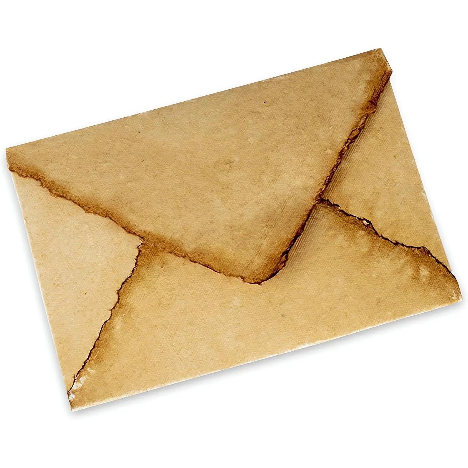 Handmade Antiqued Deckle Edge Envelopes 4.25" x 6.25" - Pack of 25 - 150 GSM Cold Press Thick Recycled Paper for Invitations Announcements & WritersGift