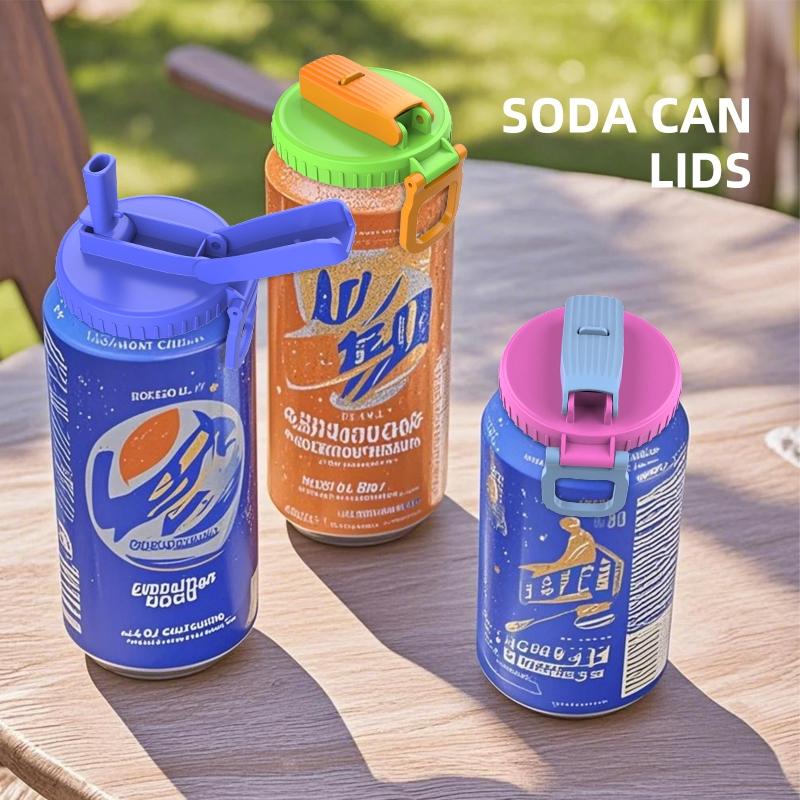 Reusable Silicone Drink Lid, Leak-Proof Design for Home Travel Outdoor Kitchen Use, Colorful Set of 4 Beverage Caps, Drinkware Lid