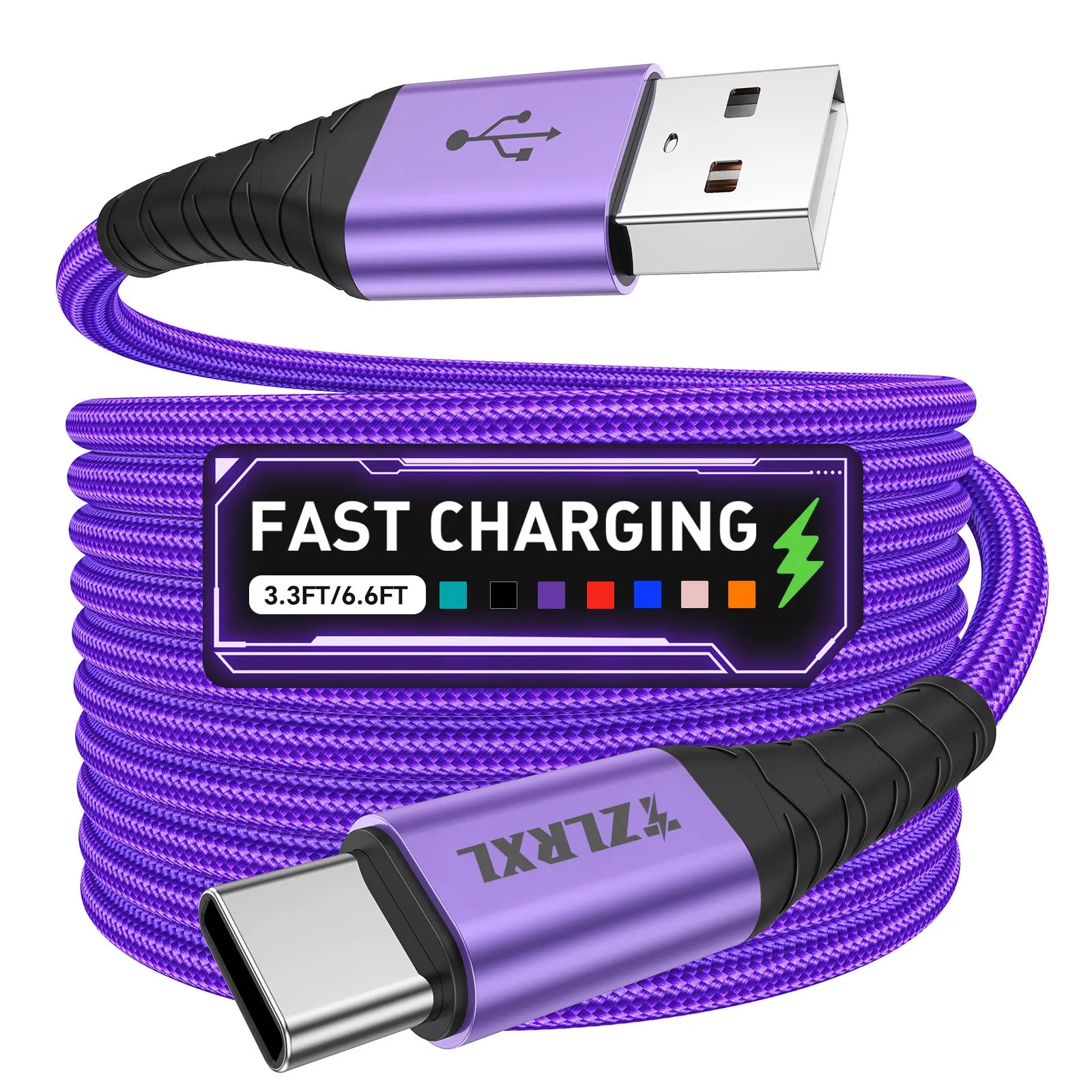 Fast Charging USB to Type-C Data Cable, Charger Cable, Charging Cables, High-Speed Data Sync, Compatible with iPhone 15/16, Macbook Air/pro, iPad, Samsung, Xiaomi, and More