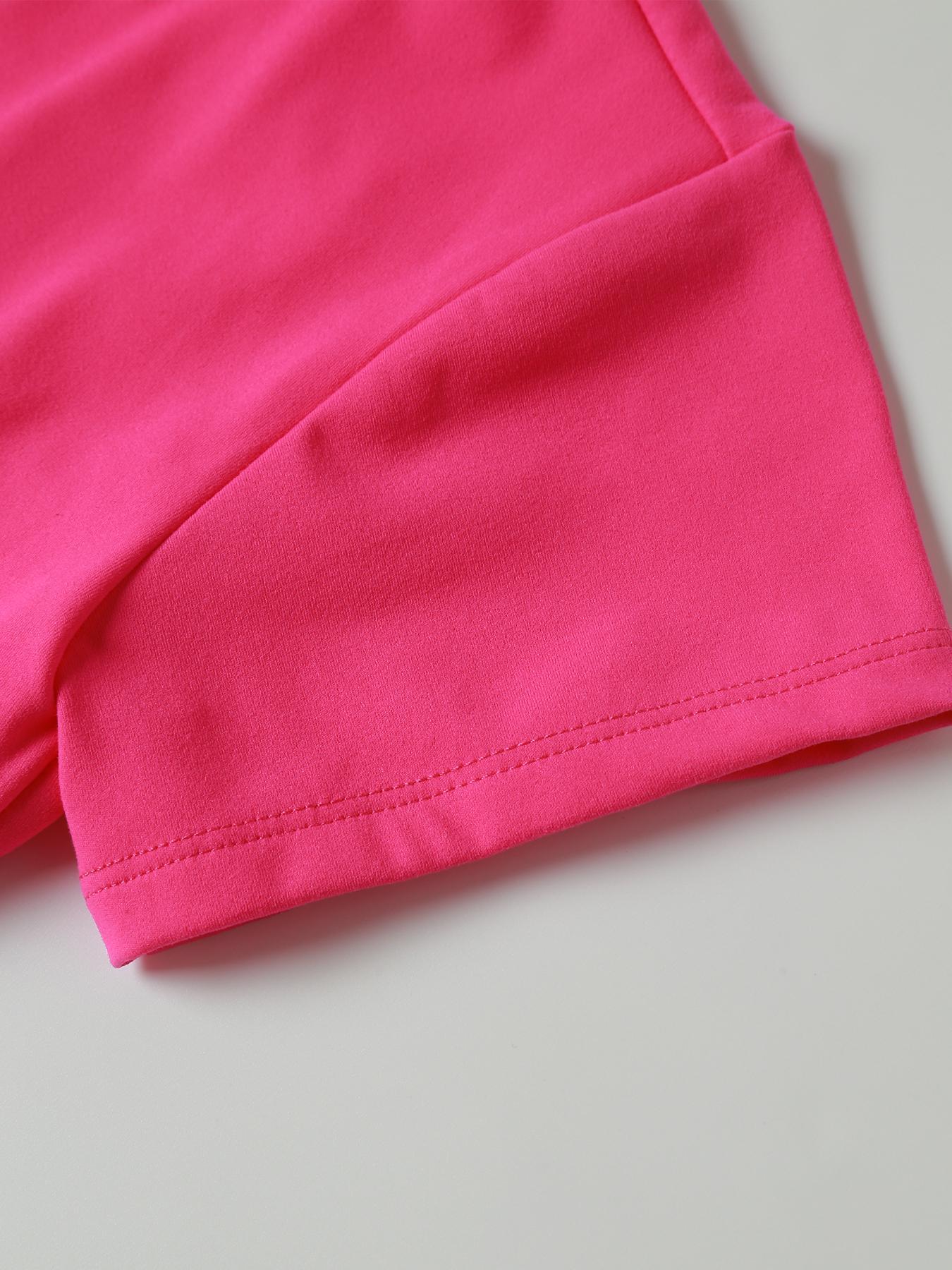 Women's Solid Backless Crop Gym Top, Casual Workout Tops, Fitted Sportswear, Casual Short Sleeve Round Neck T-Shirt for Daily Wear, Ladies Sportswear for Indoor and Outdoor Wear