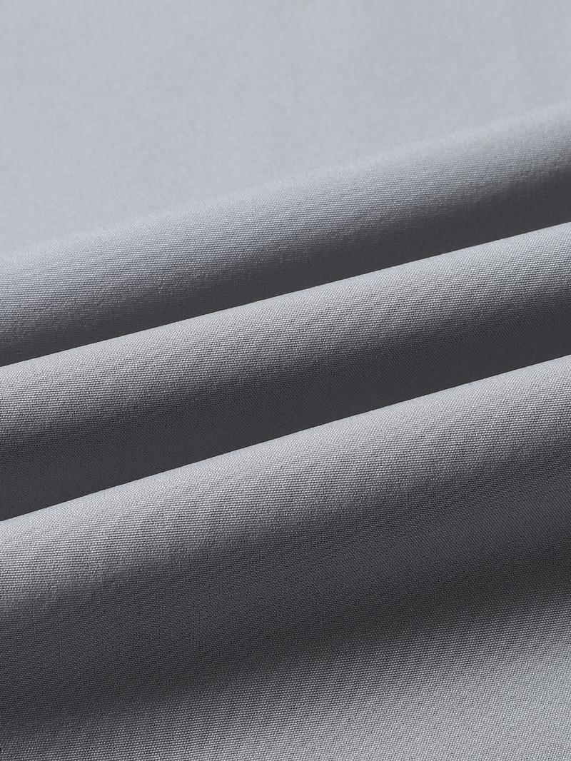 Men's Solid Color Casual Pants, Comfortable Regular Fit, Casual Stretch Waist, Daily Use Men's Trousers, Stylish and Versatile Design for Everyday Wear