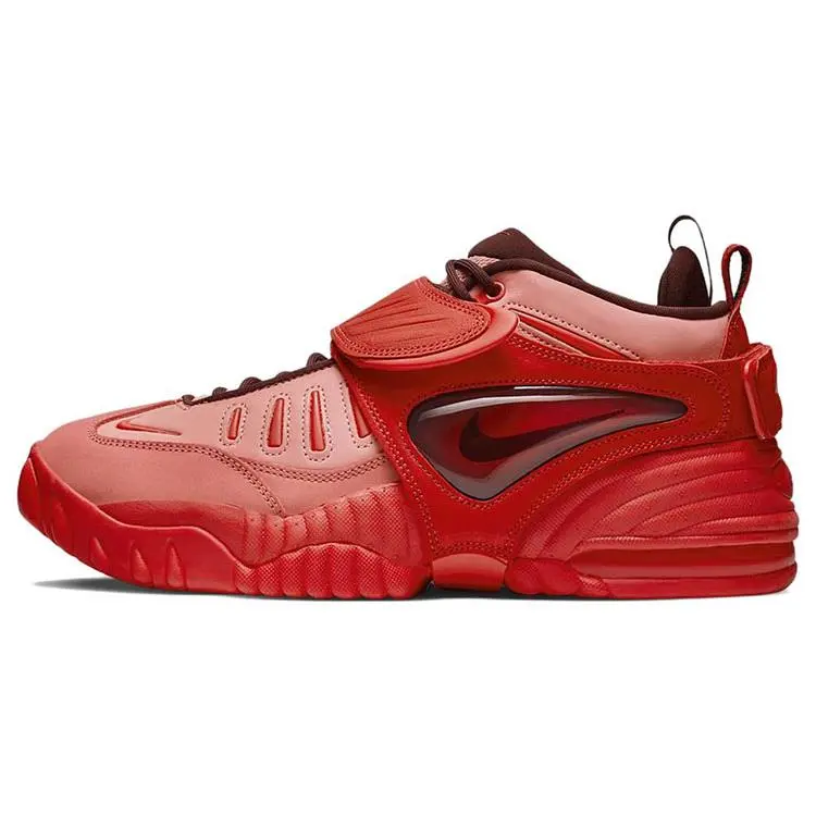 AMBUSH x Nike Air Adjust Force Orange Mid-Top Retro Basketball Shoes for Men and Women Verifiable, with credentials and supporting global authentication