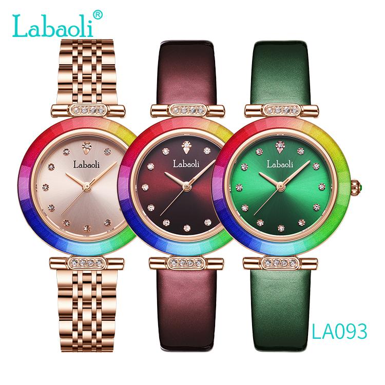 Women's Quartz Watch, Round Dial, Stainless Steel Strap, Elegant Design, Perfect for Parties & Daily Wear, Includes Gift Box, Stainless Steel Wristwatch