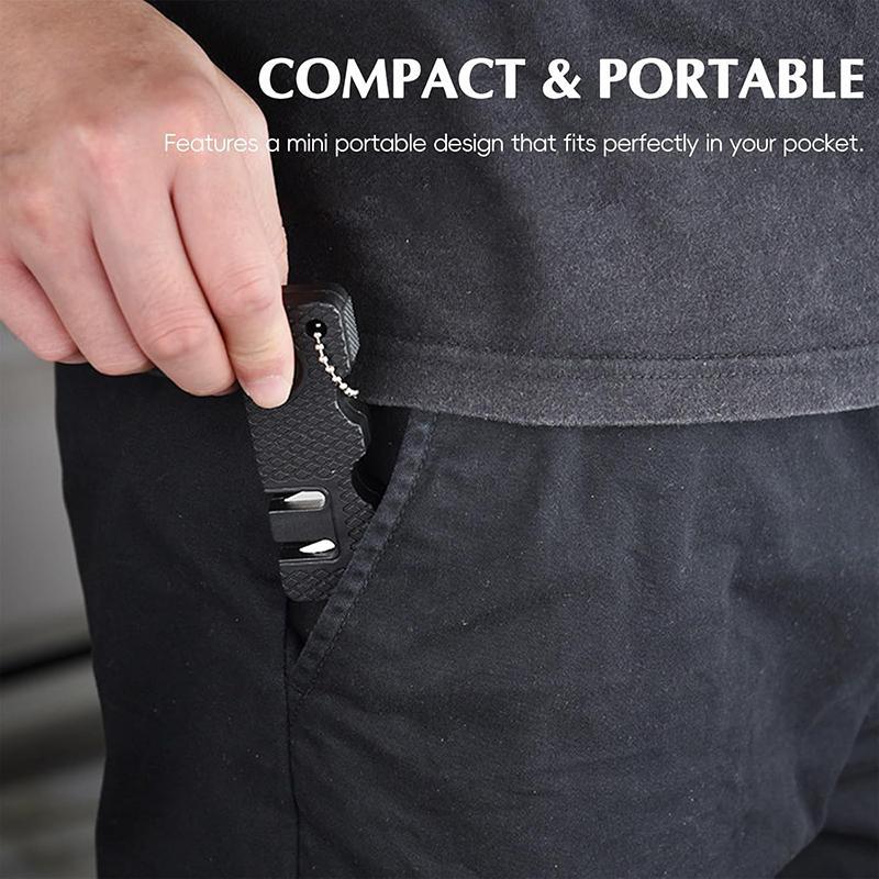 Portable Mini Knife Sharpener, 1 Count Multifunctional Knife Sharpening Tool, Professional Knife Sharpening Stone, Knife Sharpening Tool for Home Kitchen, Portable Hand Tools