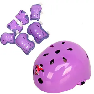 Children's helmet, roller skating protective gear 7-piece set, scooter and bicycle riding helmet safety helmet