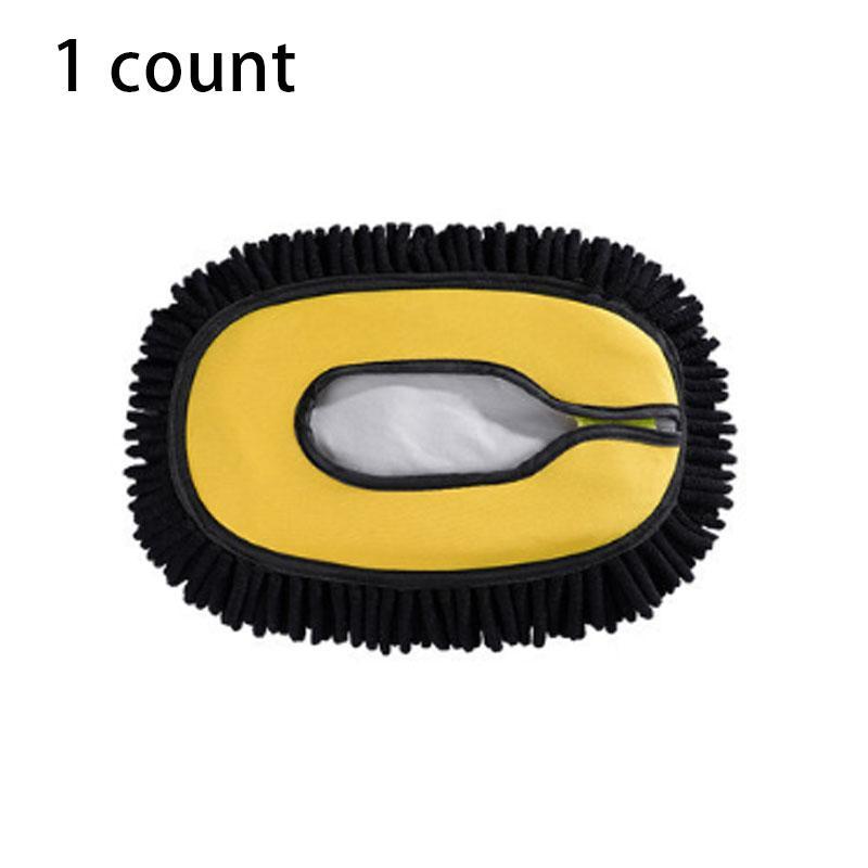 Car Cleaning Brushes, Telescoping Long Handle Car Wash Brush with Adjustable Mop Length, Cleaning Mop for Car Windows, Tire, Roof, Car Cleaning Tool