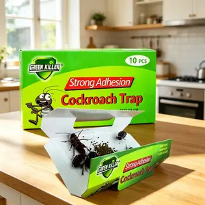 Cockroach Traps Set, Indoor Sticky Pest Control, Long-Lasting & Easy Use, Pet-Friendly, Ideal for Home, Kitchen, Bathroom, Storage Room
