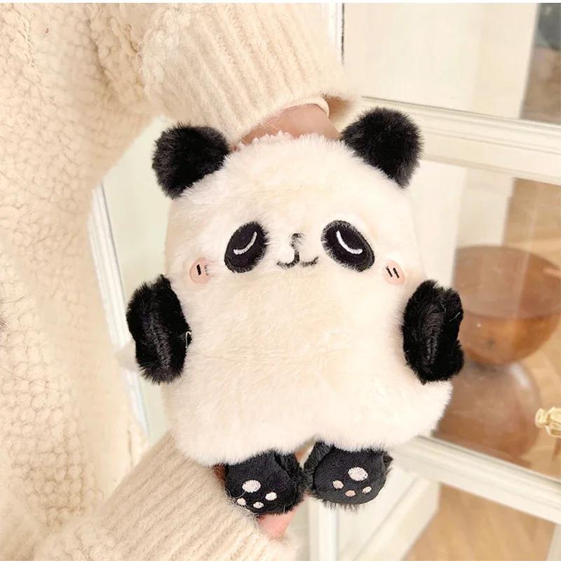Kawaii Insulation Hot Water Bottle Plush Rubber Hand and Foot Belly Warmer Explosion-proof Hot Water Bag for Women Period Cute