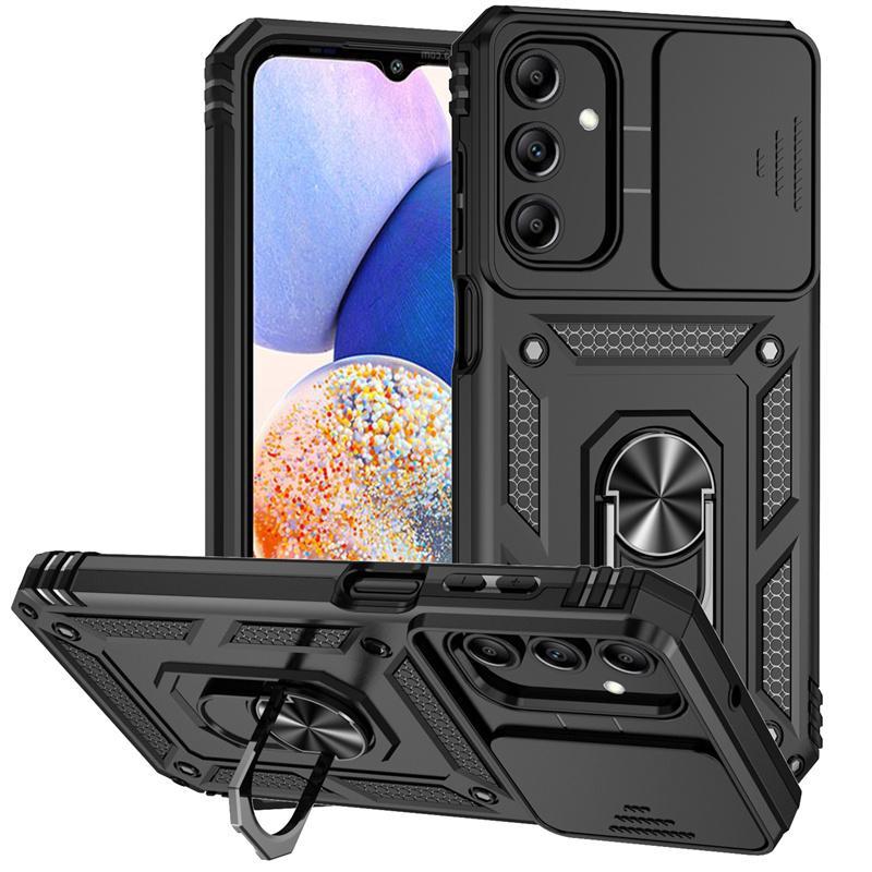 Sliding Camera Lens Protective Cover, Heavy Duty Armor Shockproof Coque Designed for Samsung Galaxy A13 A23 A33 A53 A73 A22 A32 A52 A72 5G