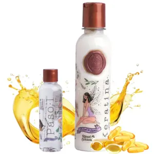 BOTANICO Keratina Organica 250 ML 12 Aceites Naturales y Aminoácidos que aportan brillo, sedosidad y nutrición. Keratina para alisar el pelo entre 46 meses. Con Argán, Té Verde, Karité,