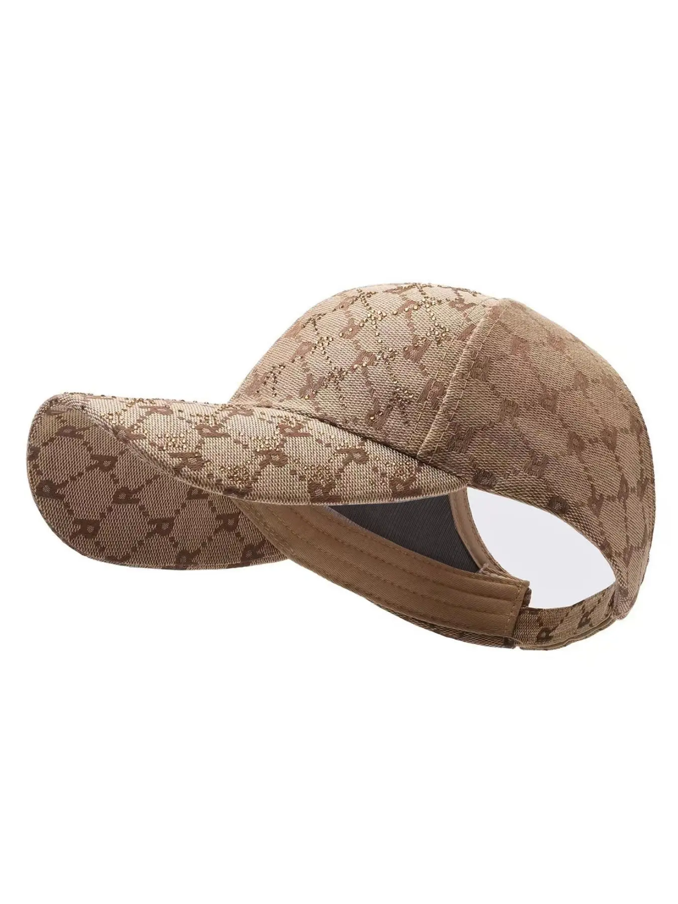 Women's Fashionable Geometry Design Baseball Cap, 2024 New Style Casual Summer Outdoor Sun Protection Cap for Women, Outdoor Hats Fashion Accessories for Daily Wear