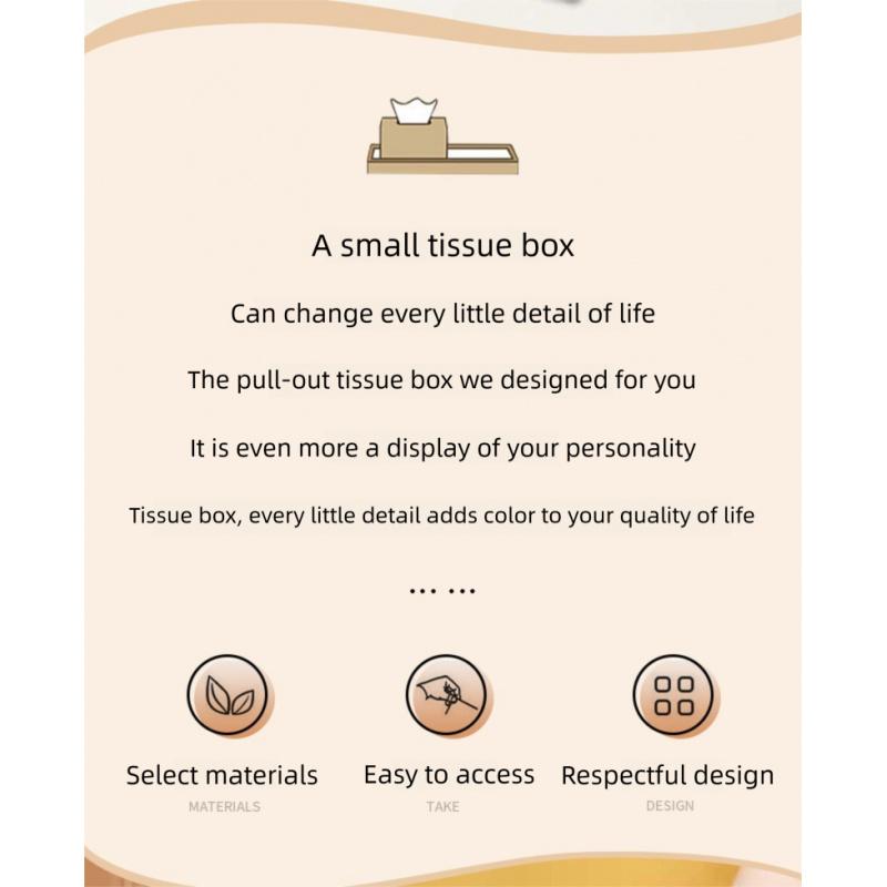 Light Luxury Rattan Pattern Faux Leather Tissue Box Cover, Elegant Napkin Holder for Bathroom, Living Room & Office, Modern Home Decor Accessory