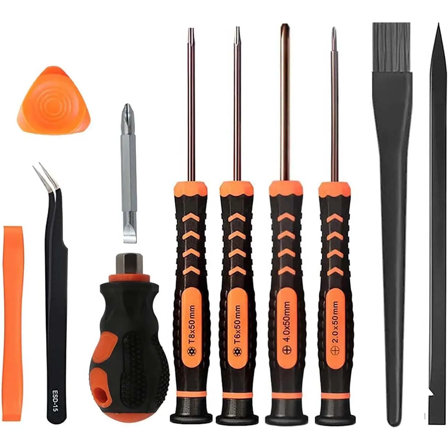 Repair Tool kit for PS5 PS4 PS3,T6 T8 With crossed screwdriver 2.0/4.0 for xbox one/series X,and also for sony Playstation 4 Main,Repair and Dust Removal