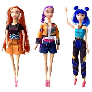 NEW Anime KPop Demon Hunters Doll Vinyl Toy Rumi Mira zoi Character vinyl mask figurine Birthday Gift Fan Club Gifts $$