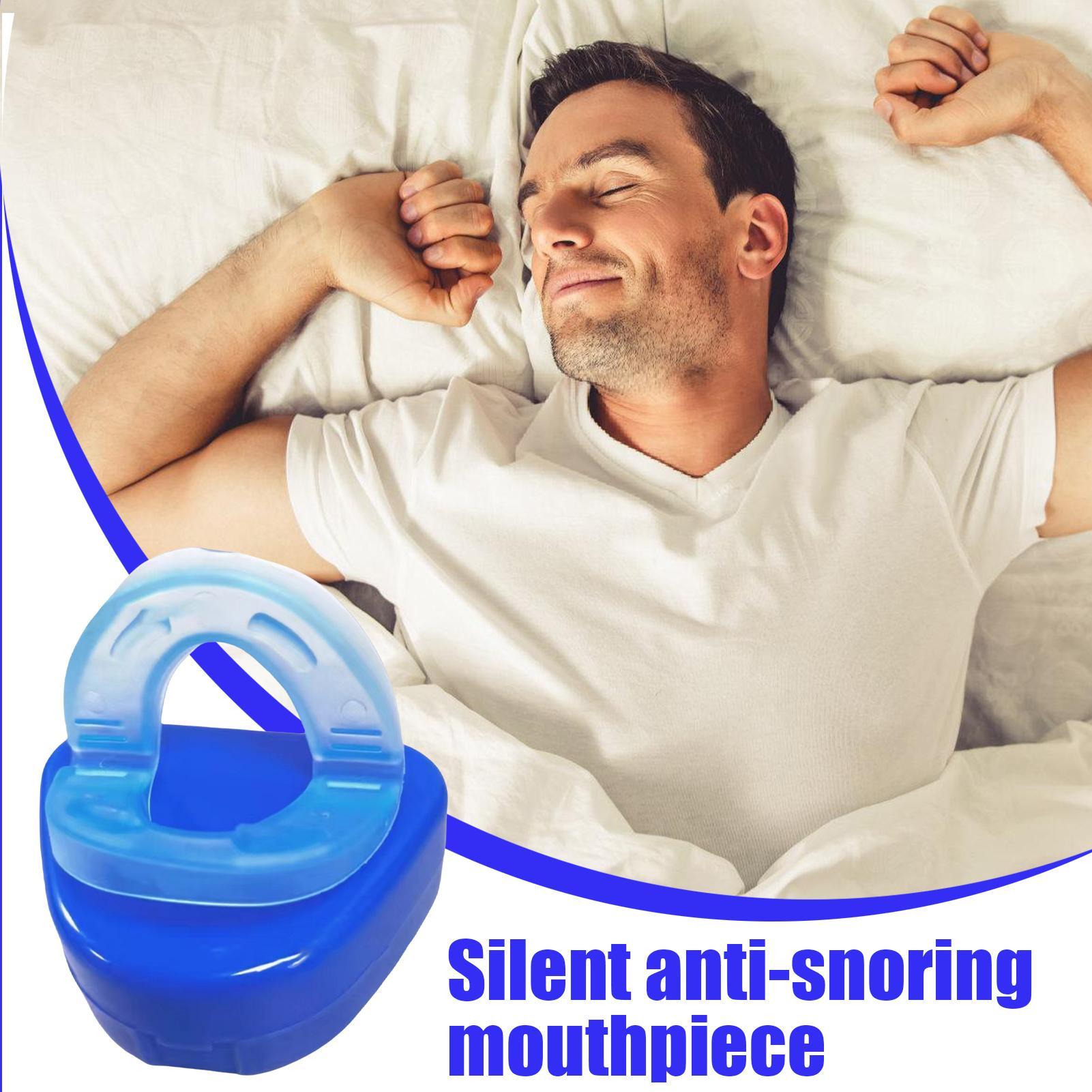Gum Shield for Snoring Stop Anti Snoring Mouthpiece Snore Device Stopper Reduce Snoring Aid Snore Solution for Easy Breathing