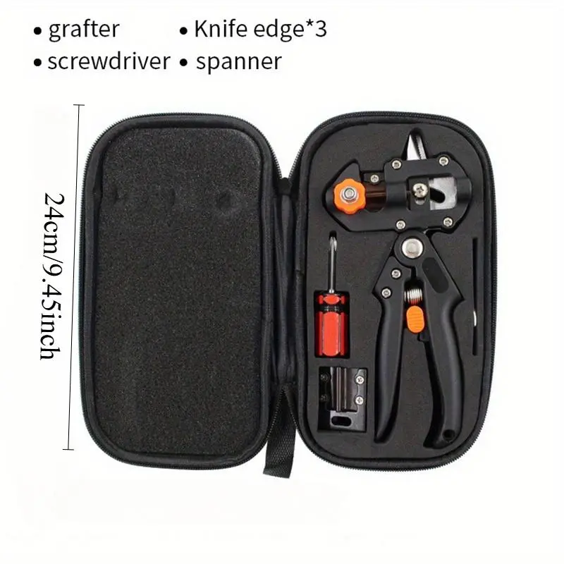 1 Set, Garden Grafting Tools, 2 In 1 Garden Pruning Tools, Grafting Knife, For Plant Branch Vine Fruit Tree Cutting, Pruner Tool Kits, Pruners For Gardening