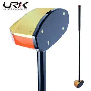 2026 Fashionable New Model Sports Outdoor Indoor Adjustable Error-Tolerant Beginner Elderly Safety Quality Premium Unisex Durable Golf Club Park Golf Club Maple Sapele Wood Golf Club Park Golf accurate golf putter