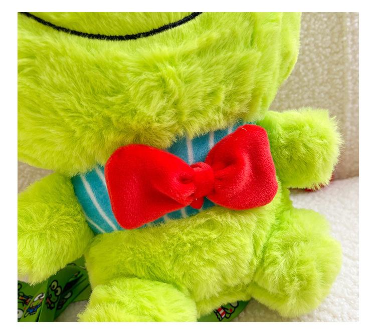 Y2K Korea Cute Cartoon Plush Frog Doll Backpack Anime Messenger Bags Personality Girls Shoulder Bag Kawaii Coin Purse Kids Gifts