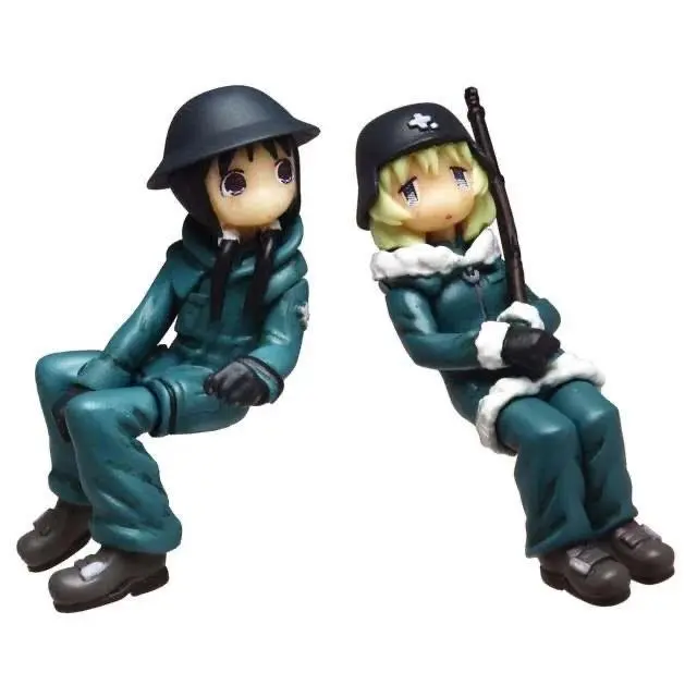 1/35 Scale Resin Figure Assembly Model Kit Girl's Final Travel 2 figures and Parcel Unassembled Unpainted Free Shipping