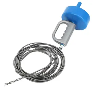 5/10 Meters Long Kitchen Toilet Sewer Blockage Hand Tool, Pipe Dredger for Drains, Efficient Drain Cleaning Equipment
