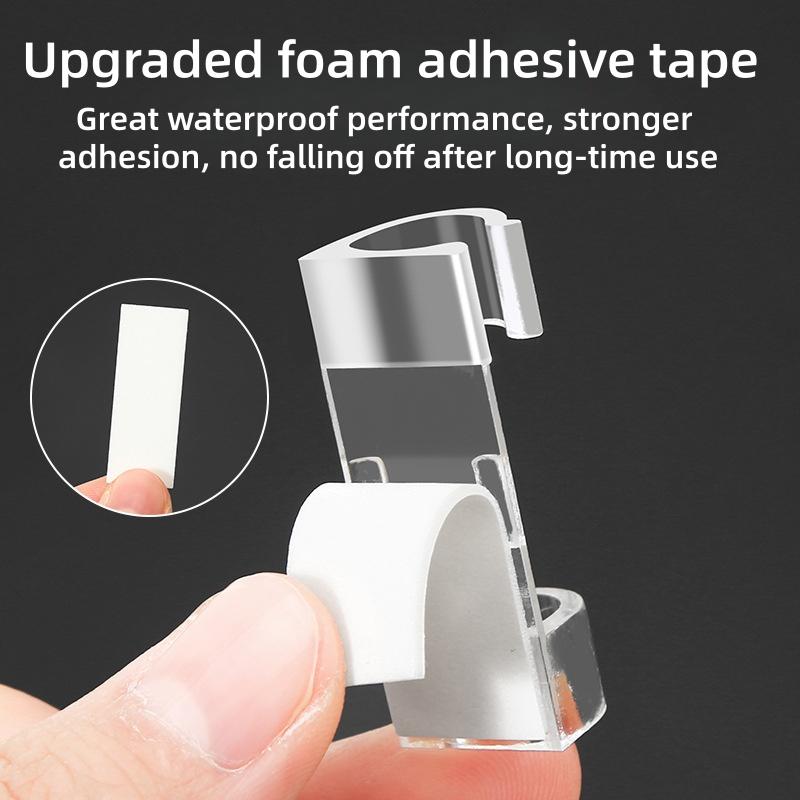 40/80 PCS Cable Clips with Strong Adhesive, Wire Holder Management for Office, Home, Wall, Desk, Car, Dash Cam, Ethernet, Electric Wires, TV, PC, Indoor Outdoor Light Clips Cord Organizer-MM1