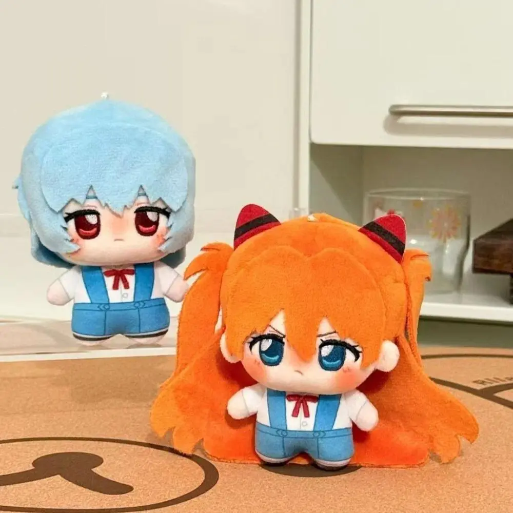 EVA Anime & Manga Cotton Dolls, Asuka & Rei Cute Starfish Body Stuffed Toys, 2026 Popular Collectible Gifts for New Century Evangelion Fans