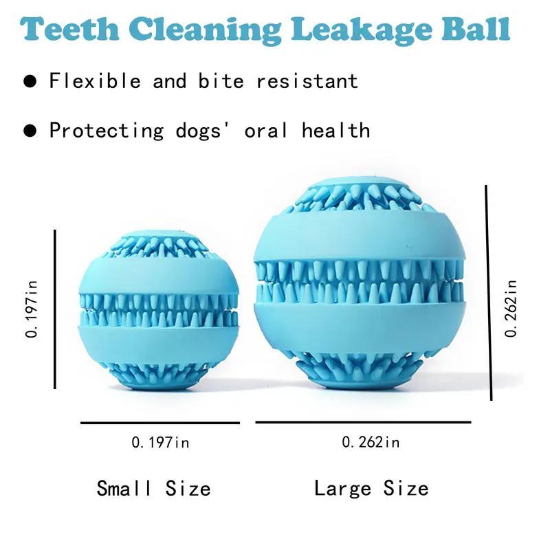 Interactive Dog Treat Ball for Small Medium Dogs Chew Toy Food Dispensing Puzzle Pet Toy