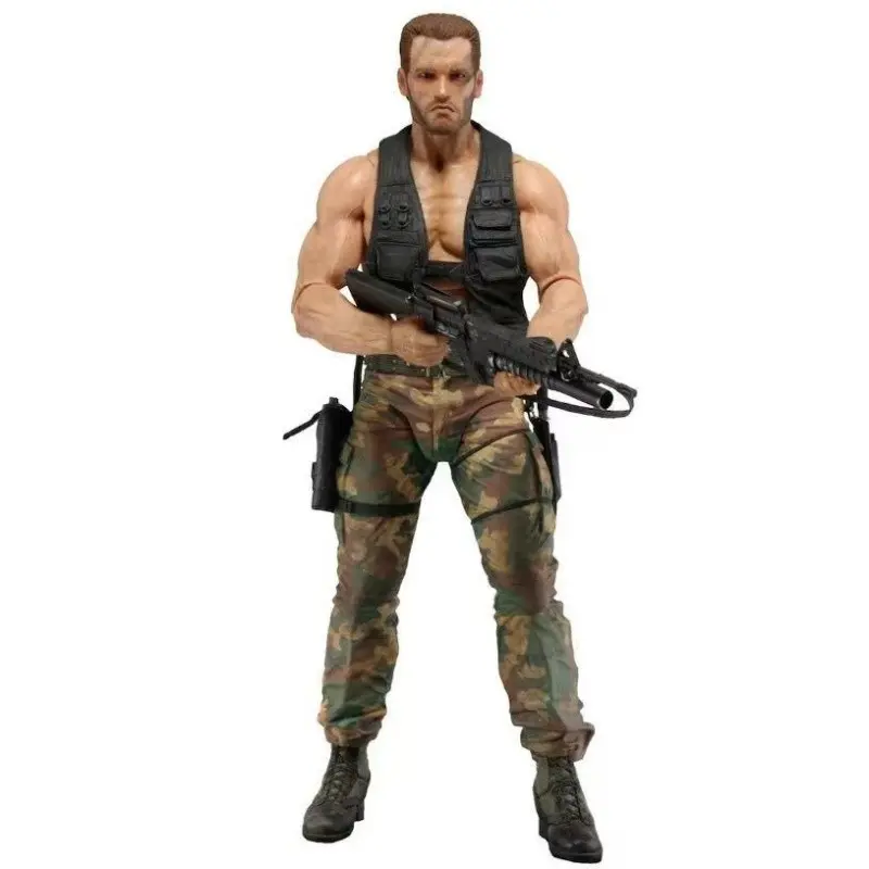 Neca Iron Man 30th Anniversary P1 Original Anodach Colonel Jungle Hunter Collectible Model, Desktop Decor, Halloween Gift, Christmas Present